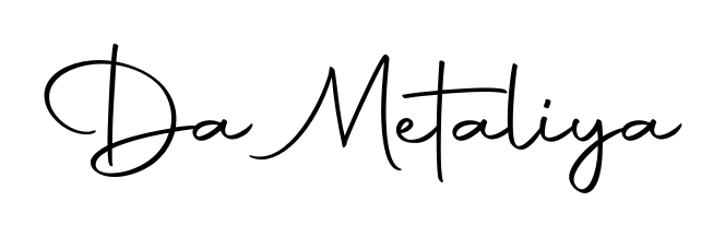 Get inspired by this graceful Autography-DOLnW signature style for name Da Metaliya. Smooth loops and balanced proportions for everyday use. Da Metaliya signature style 10 images and pictures png