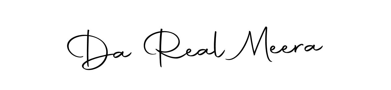 Create a beautiful signature design for name Da Real Meera. With this signature (Autography-DOLnW) fonts, you can make a handwritten signature for free. Da Real Meera signature style 10 images and pictures png