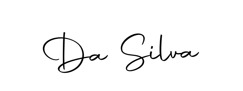 You should practise on your own different ways (Autography-DOLnW) to write your name (Da Silva) in signature. don't let someone else do it for you. Da Silva signature style 10 images and pictures png