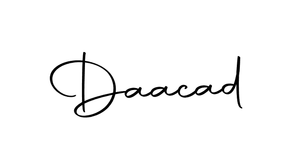 Make a beautiful signature design for name Daacad. Use this online signature maker to create a handwritten signature for free. Daacad signature style 10 images and pictures png