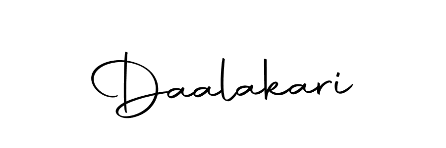 Make a beautiful signature design for name Daalakari. Use this online signature maker to create a handwritten signature for free. Daalakari signature style 10 images and pictures png