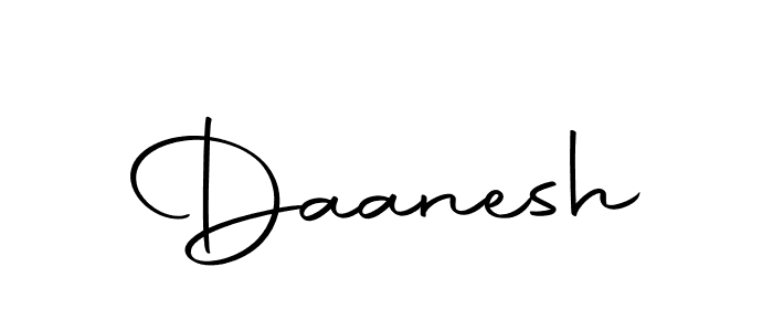 Daanesh stylish signature style. Best Handwritten Sign (Autography-DOLnW) for my name. Handwritten Signature Collection Ideas for my name Daanesh. Daanesh signature style 10 images and pictures png