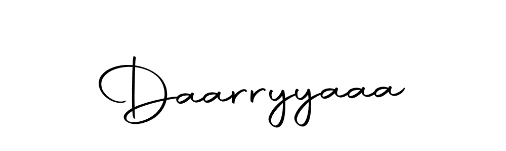 Design your own signature with our free online signature maker. With this signature software, you can create a handwritten (Autography-DOLnW) signature for name Daarryyaaa. Daarryyaaa signature style 10 images and pictures png