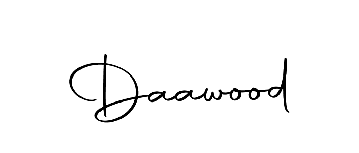 Create a beautiful signature design for name Daawood. With this signature (Autography-DOLnW) fonts, you can make a handwritten signature for free. Daawood signature style 10 images and pictures png