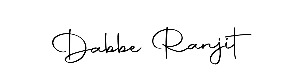 How to make Dabbe Ranjit signature? Autography-DOLnW is a professional autograph style. Create handwritten signature for Dabbe Ranjit name. Dabbe Ranjit signature style 10 images and pictures png