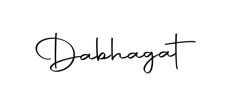 Make a beautiful signature design for name Dabhagat. With this signature (Autography-DOLnW) style, you can create a handwritten signature for free. Dabhagat signature style 10 images and pictures png