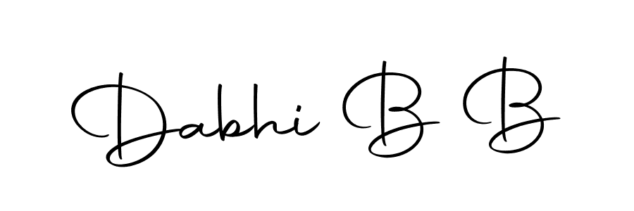 Once you've used our free online signature maker to create your best signature Autography-DOLnW style, it's time to enjoy all of the benefits that Dabhi B B name signing documents. Dabhi B B signature style 10 images and pictures png
