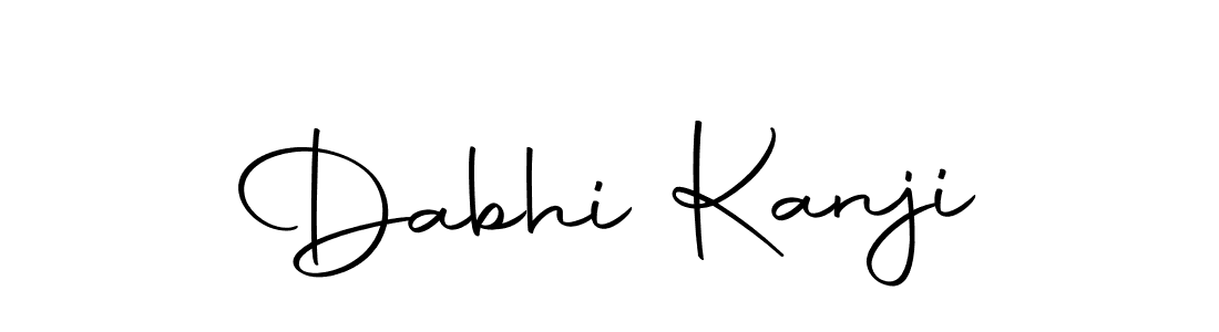 Also we have Dabhi Kanji name is the best signature style. Create professional handwritten signature collection using Autography-DOLnW autograph style. Dabhi Kanji signature style 10 images and pictures png