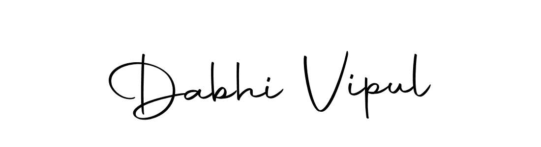 Create a beautiful signature design for name Dabhi Vipul. With this signature (Autography-DOLnW) fonts, you can make a handwritten signature for free. Dabhi Vipul signature style 10 images and pictures png