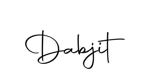 Make a beautiful signature design for name Dabjit. Use this online signature maker to create a handwritten signature for free. Dabjit signature style 10 images and pictures png