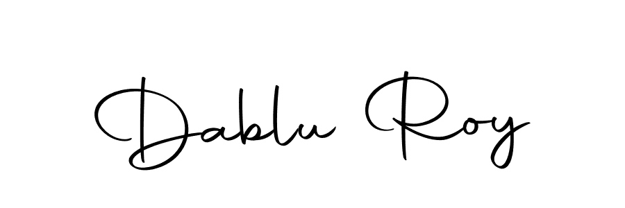 if you are searching for the best signature style for your name Dablu Roy. so please give up your signature search. here we have designed multiple signature styles  using Autography-DOLnW. Dablu Roy signature style 10 images and pictures png