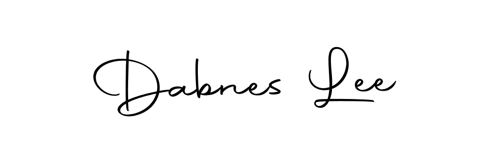 You should practise on your own different ways (Autography-DOLnW) to write your name (Dabnes Lee) in signature. don't let someone else do it for you. Dabnes Lee signature style 10 images and pictures png
