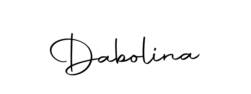 if you are searching for the best signature style for your name Dabolina. so please give up your signature search. here we have designed multiple signature styles  using Autography-DOLnW. Dabolina signature style 10 images and pictures png