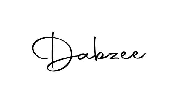 The best way (Autography-DOLnW) to make a short signature is to pick only two or three words in your name. The name Dabzee include a total of six letters. For converting this name. Dabzee signature style 10 images and pictures png