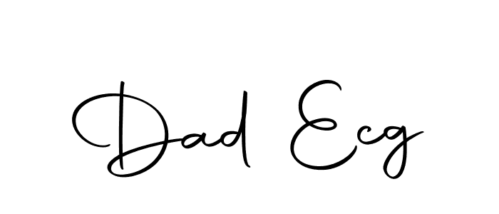 Make a beautiful signature design for name Dad Ecg. Use this online signature maker to create a handwritten signature for free. Dad Ecg signature style 10 images and pictures png