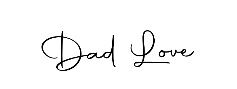 Here are the top 10 professional signature styles for the name Dad Love. These are the best autograph styles you can use for your name. Dad Love signature style 10 images and pictures png