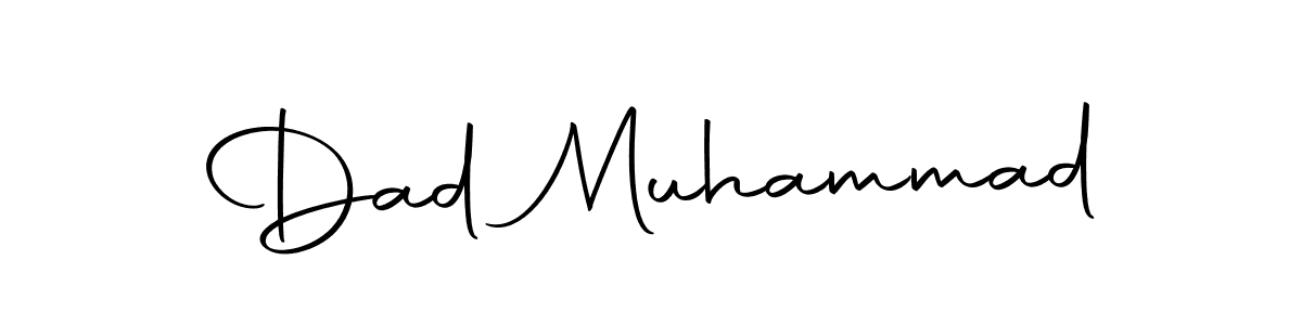 Use a signature maker to create a handwritten signature online. With this signature software, you can design (Autography-DOLnW) your own signature for name Dad Muhammad. Dad Muhammad signature style 10 images and pictures png