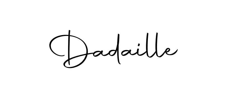 Dadaille stylish signature style. Best Handwritten Sign (Autography-DOLnW) for my name. Handwritten Signature Collection Ideas for my name Dadaille. Dadaille signature style 10 images and pictures png