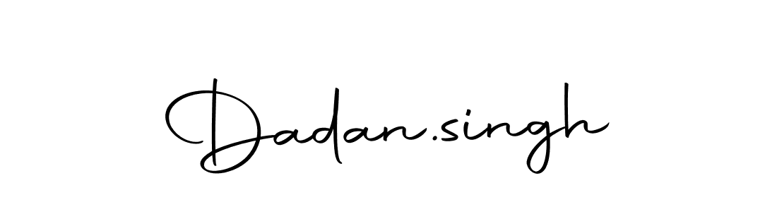 Use a signature maker to create a handwritten signature online. With this signature software, you can design (Autography-DOLnW) your own signature for name Dadan.singh. Dadan.singh signature style 10 images and pictures png