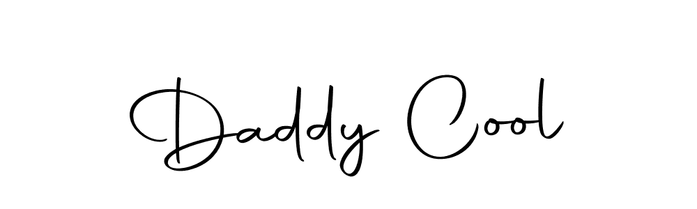 Use a signature maker to create a handwritten signature online. With this signature software, you can design (Autography-DOLnW) your own signature for name Daddy Cool. Daddy Cool signature style 10 images and pictures png