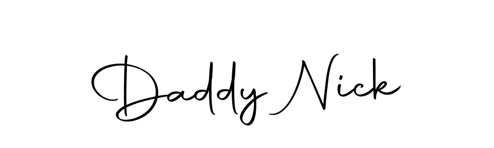 if you are searching for the best signature style for your name Daddy Nick. so please give up your signature search. here we have designed multiple signature styles  using Autography-DOLnW. Daddy Nick signature style 10 images and pictures png