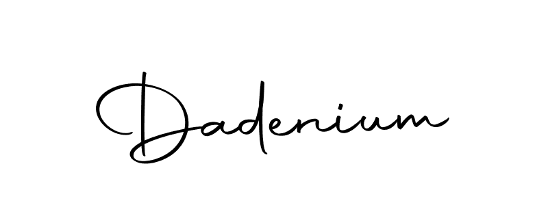 Similarly Autography-DOLnW is the best handwritten signature design. Signature creator online .You can use it as an online autograph creator for name Dadenium. Dadenium signature style 10 images and pictures png