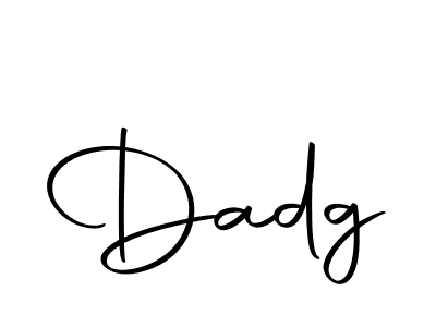 The best way (Autography-DOLnW) to make a short signature is to pick only two or three words in your name. The name Dadg include a total of six letters. For converting this name. Dadg signature style 10 images and pictures png