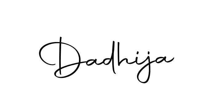 The best way (Autography-DOLnW) to make a short signature is to pick only two or three words in your name. The name Dadhija include a total of six letters. For converting this name. Dadhija signature style 10 images and pictures png