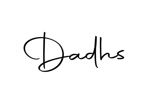 Also we have Dadhs name is the best signature style. Create professional handwritten signature collection using Autography-DOLnW autograph style. Dadhs signature style 10 images and pictures png