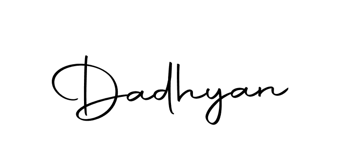 Make a short Dadhyan signature style. Manage your documents anywhere anytime using Autography-DOLnW. Create and add eSignatures, submit forms, share and send files easily. Dadhyan signature style 10 images and pictures png