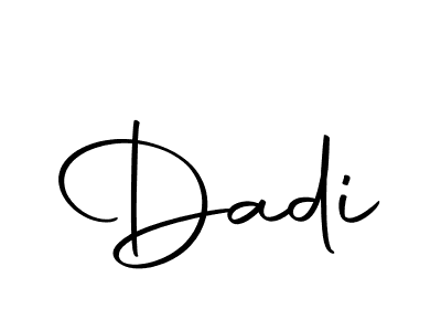 How to make Dadi signature? Autography-DOLnW is a professional autograph style. Create handwritten signature for Dadi name. Dadi signature style 10 images and pictures png