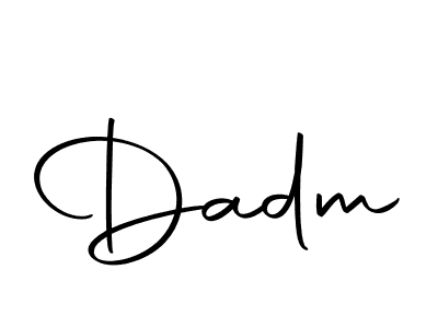 This is the best signature style for the Dadm name. Also you like these signature font (Autography-DOLnW). Mix name signature. Dadm signature style 10 images and pictures png