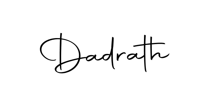 Also we have Dadrath name is the best signature style. Create professional handwritten signature collection using Autography-DOLnW autograph style. Dadrath signature style 10 images and pictures png