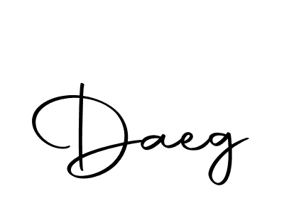 Create a beautiful signature design for name Daeg. With this signature (Autography-DOLnW) fonts, you can make a handwritten signature for free. Daeg signature style 10 images and pictures png