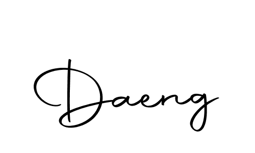 How to make Daeng signature? Autography-DOLnW is a professional autograph style. Create handwritten signature for Daeng name. Daeng signature style 10 images and pictures png