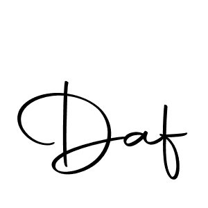 Make a short Daf signature style. Manage your documents anywhere anytime using Autography-DOLnW. Create and add eSignatures, submit forms, share and send files easily. Daf signature style 10 images and pictures png