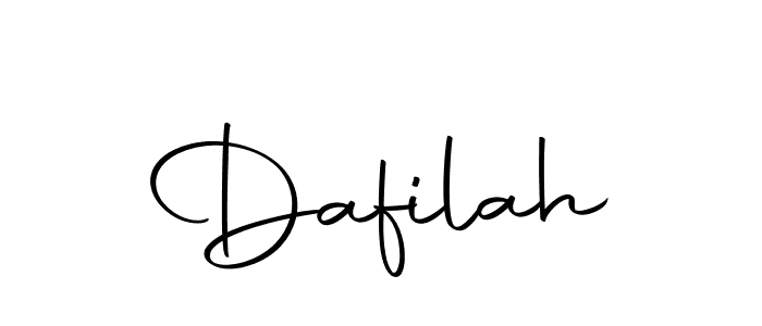 if you are searching for the best signature style for your name Dafilah. so please give up your signature search. here we have designed multiple signature styles  using Autography-DOLnW. Dafilah signature style 10 images and pictures png
