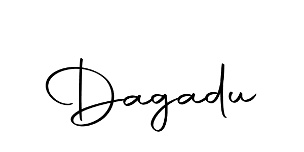 Make a beautiful signature design for name Dagadu. With this signature (Autography-DOLnW) style, you can create a handwritten signature for free. Dagadu signature style 10 images and pictures png