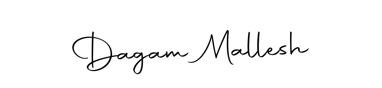 Make a beautiful signature design for name Dagam Mallesh. With this signature (Autography-DOLnW) style, you can create a handwritten signature for free. Dagam Mallesh signature style 10 images and pictures png