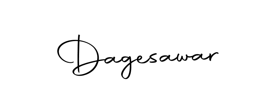 Design your own signature with our free online signature maker. With this signature software, you can create a handwritten (Autography-DOLnW) signature for name Dagesawar. Dagesawar signature style 10 images and pictures png