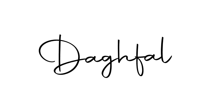 How to make Daghfal signature? Autography-DOLnW is a professional autograph style. Create handwritten signature for Daghfal name. Daghfal signature style 10 images and pictures png