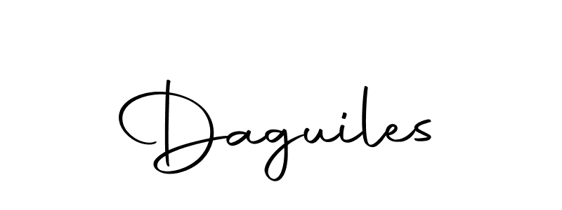 Make a beautiful signature design for name Daguiles. Use this online signature maker to create a handwritten signature for free. Daguiles signature style 10 images and pictures png