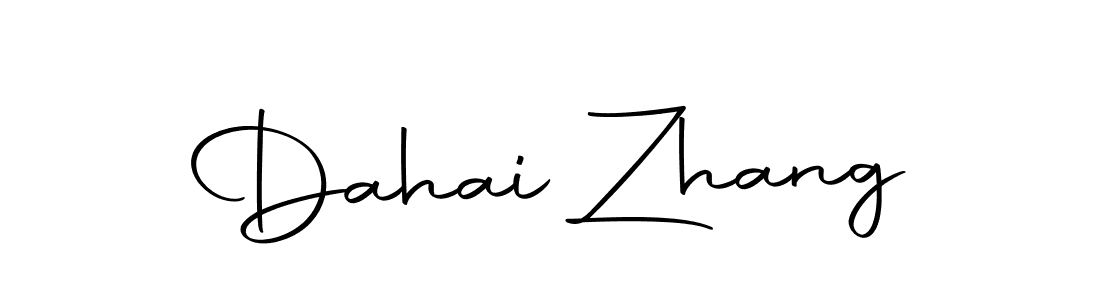 The best way (Autography-DOLnW) to make a short signature is to pick only two or three words in your name. The name Dahai Zhang include a total of six letters. For converting this name. Dahai Zhang signature style 10 images and pictures png