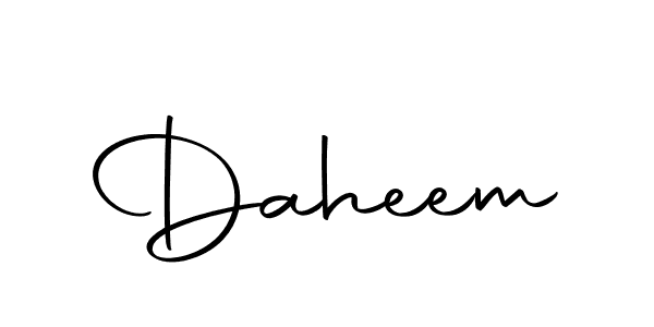 You should practise on your own different ways (Autography-DOLnW) to write your name (Daheem) in signature. don't let someone else do it for you. Daheem signature style 10 images and pictures png