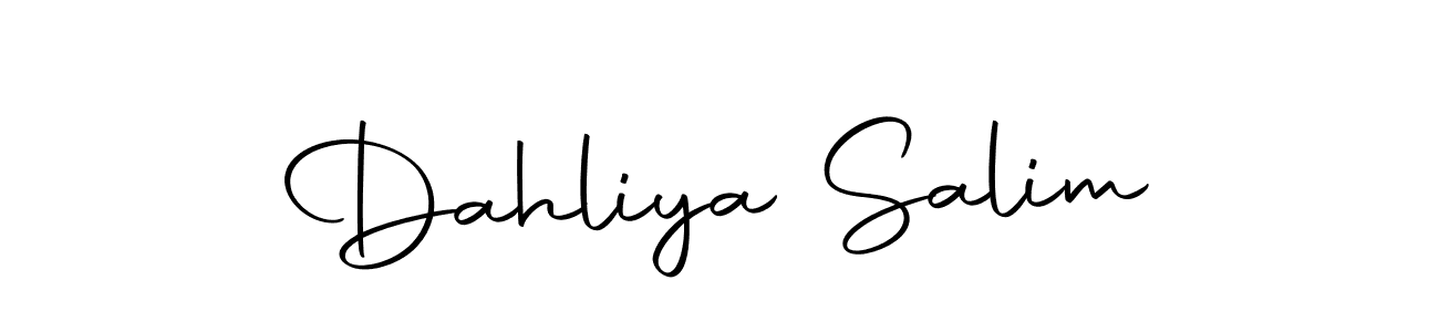 Once you've used our free online signature maker to create your best signature Autography-DOLnW style, it's time to enjoy all of the benefits that Dahliya Salim name signing documents. Dahliya Salim signature style 10 images and pictures png