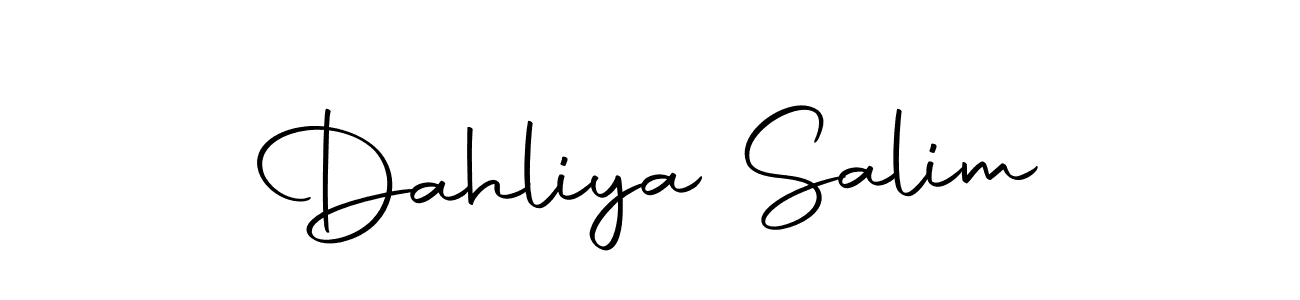 Similarly Autography-DOLnW is the best handwritten signature design. Signature creator online .You can use it as an online autograph creator for name Dahliya Salim. Dahliya Salim signature style 10 images and pictures png