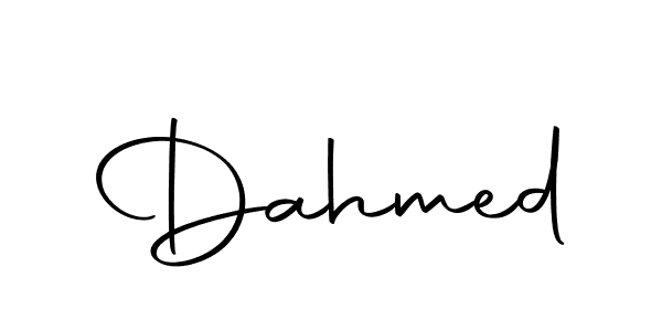 Dahmed stylish signature style. Best Handwritten Sign (Autography-DOLnW) for my name. Handwritten Signature Collection Ideas for my name Dahmed. Dahmed signature style 10 images and pictures png