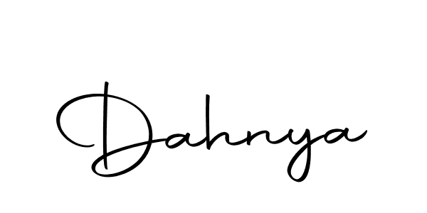 How to make Dahnya name signature. Use Autography-DOLnW style for creating short signs online. This is the latest handwritten sign. Dahnya signature style 10 images and pictures png