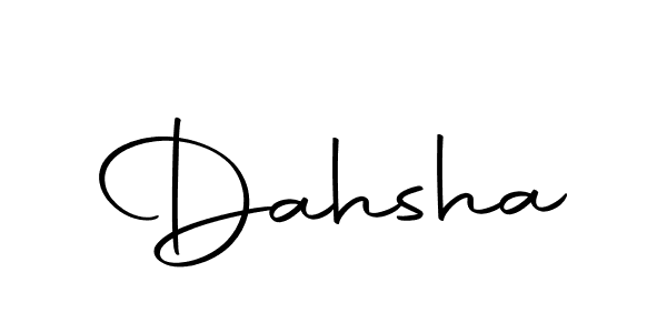 How to make Dahsha signature? Autography-DOLnW is a professional autograph style. Create handwritten signature for Dahsha name. Dahsha signature style 10 images and pictures png