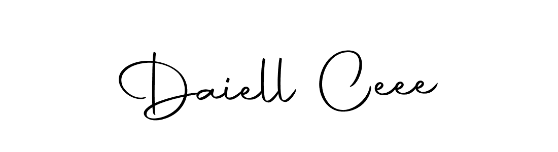 Similarly Autography-DOLnW is the best handwritten signature design. Signature creator online .You can use it as an online autograph creator for name Daiell Ceee. Daiell Ceee signature style 10 images and pictures png